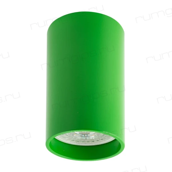 DK2008-GR Светильник накладной IP 20, 50 Вт, GU10, зеленый, алюминий
